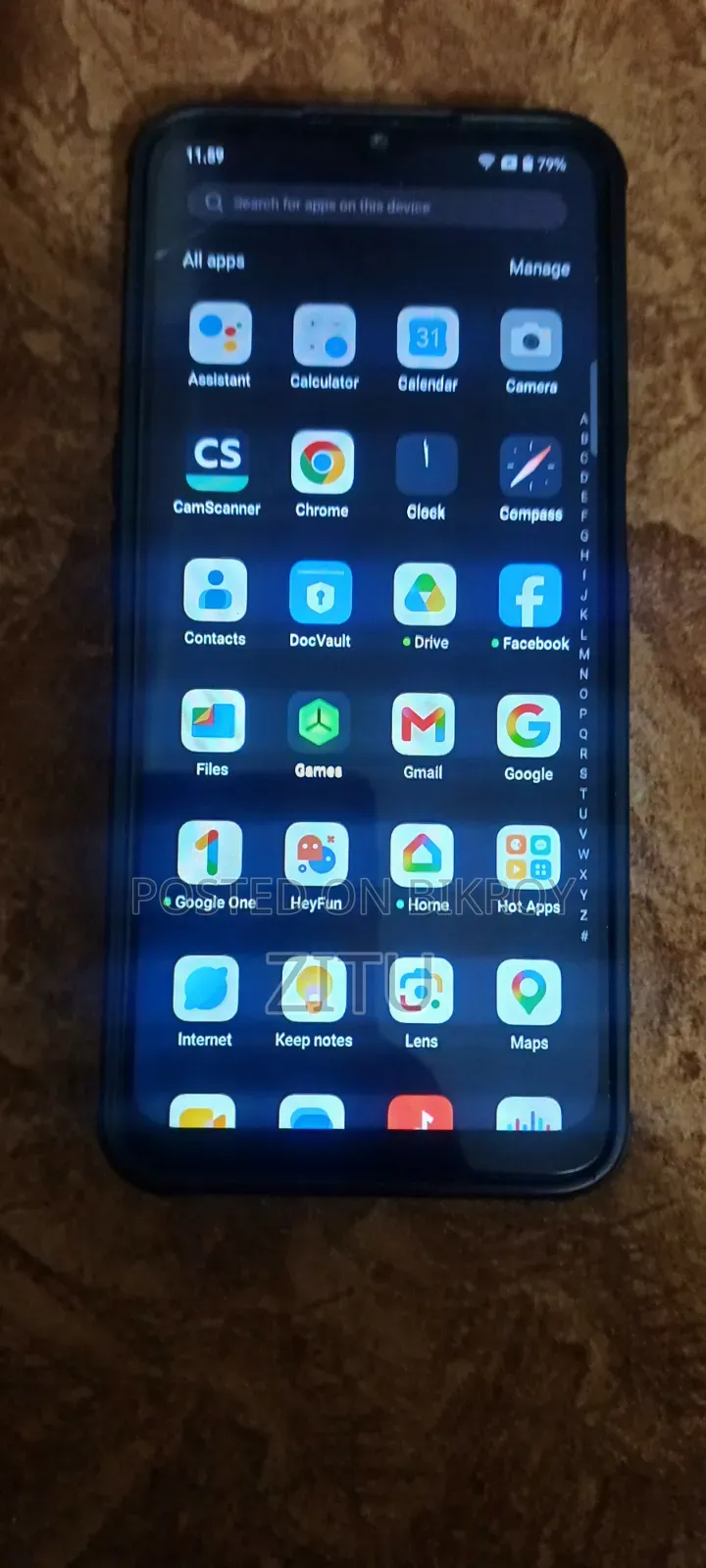 অপো এ৫৬ ৫জি ২৫৬ জিবি নীল