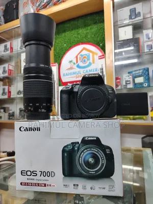 Canon Eos 700d with 75-300mm Zoom Lens Full Fresh Like New Condition