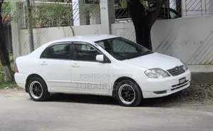 Toyota Corolla Sedan 2004 White