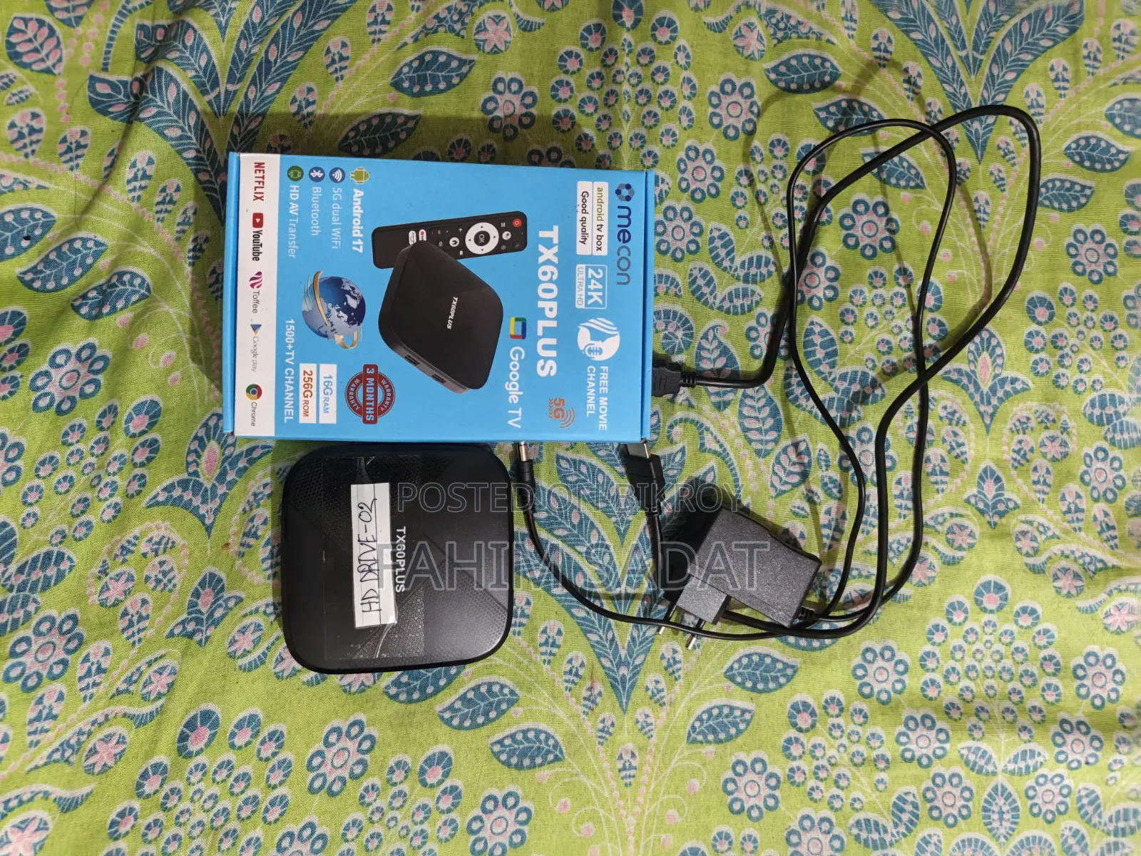স্মার্ট Android Tv Box – Hd, Wi-Fi সাপোর্টেড, একদম নতুন