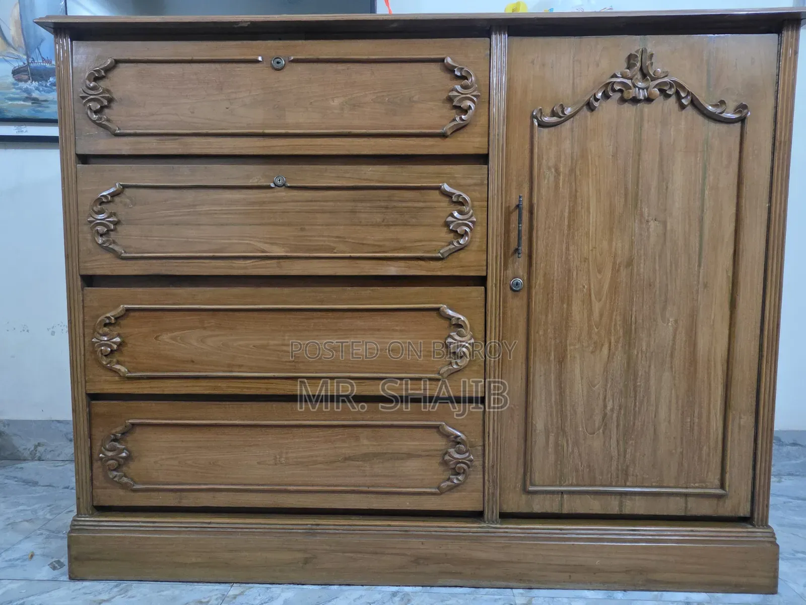 Wooden Wardrobe
