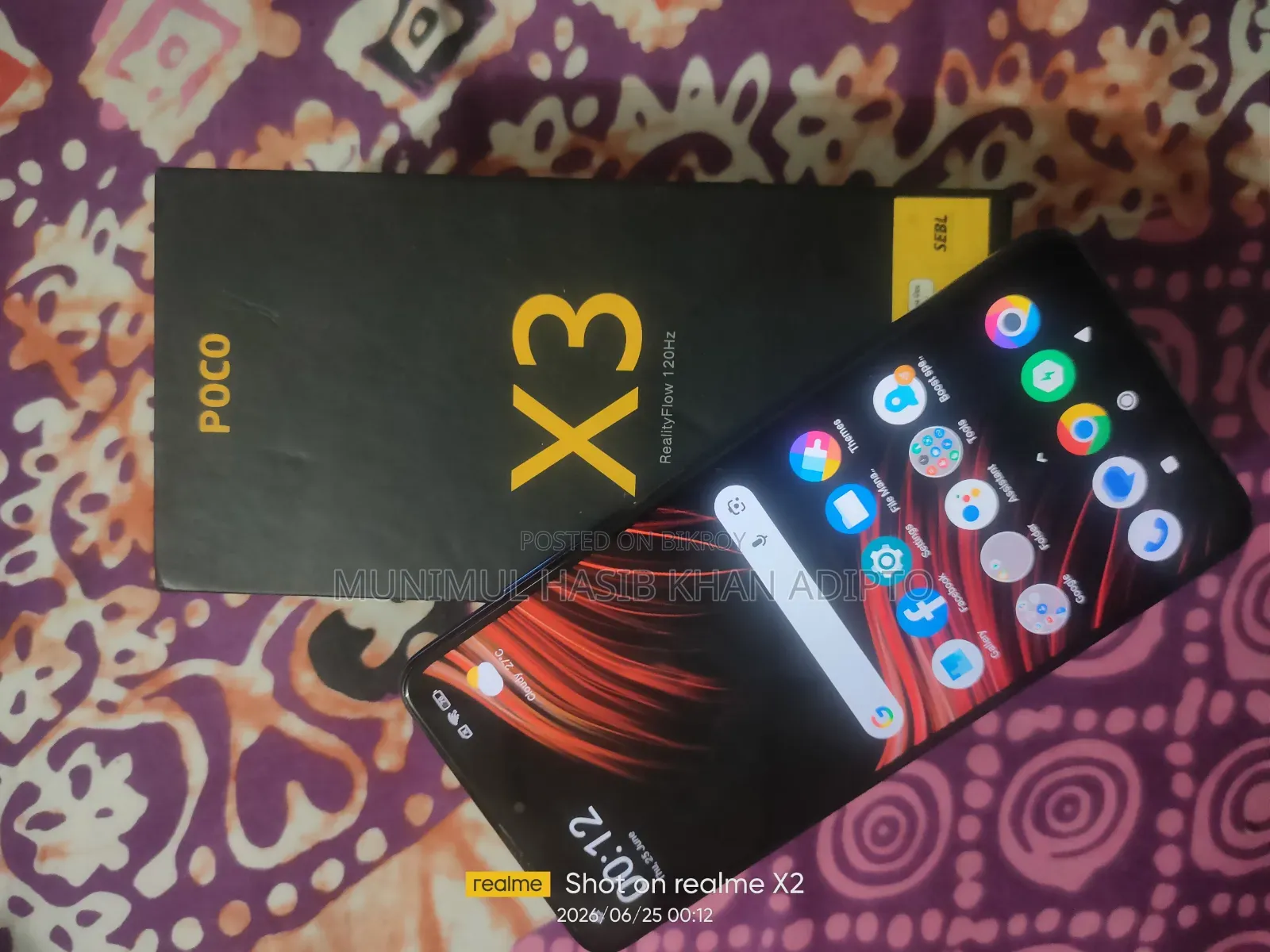 Xiaomi Poco X3 128 GB Blue
