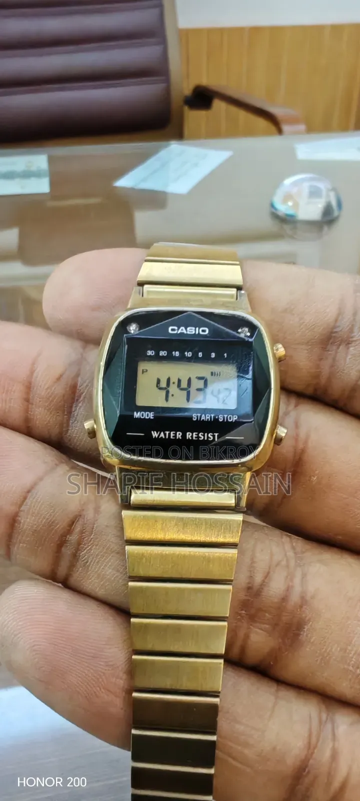 Casio Vintage La670w Gold Ladies Digital Watch