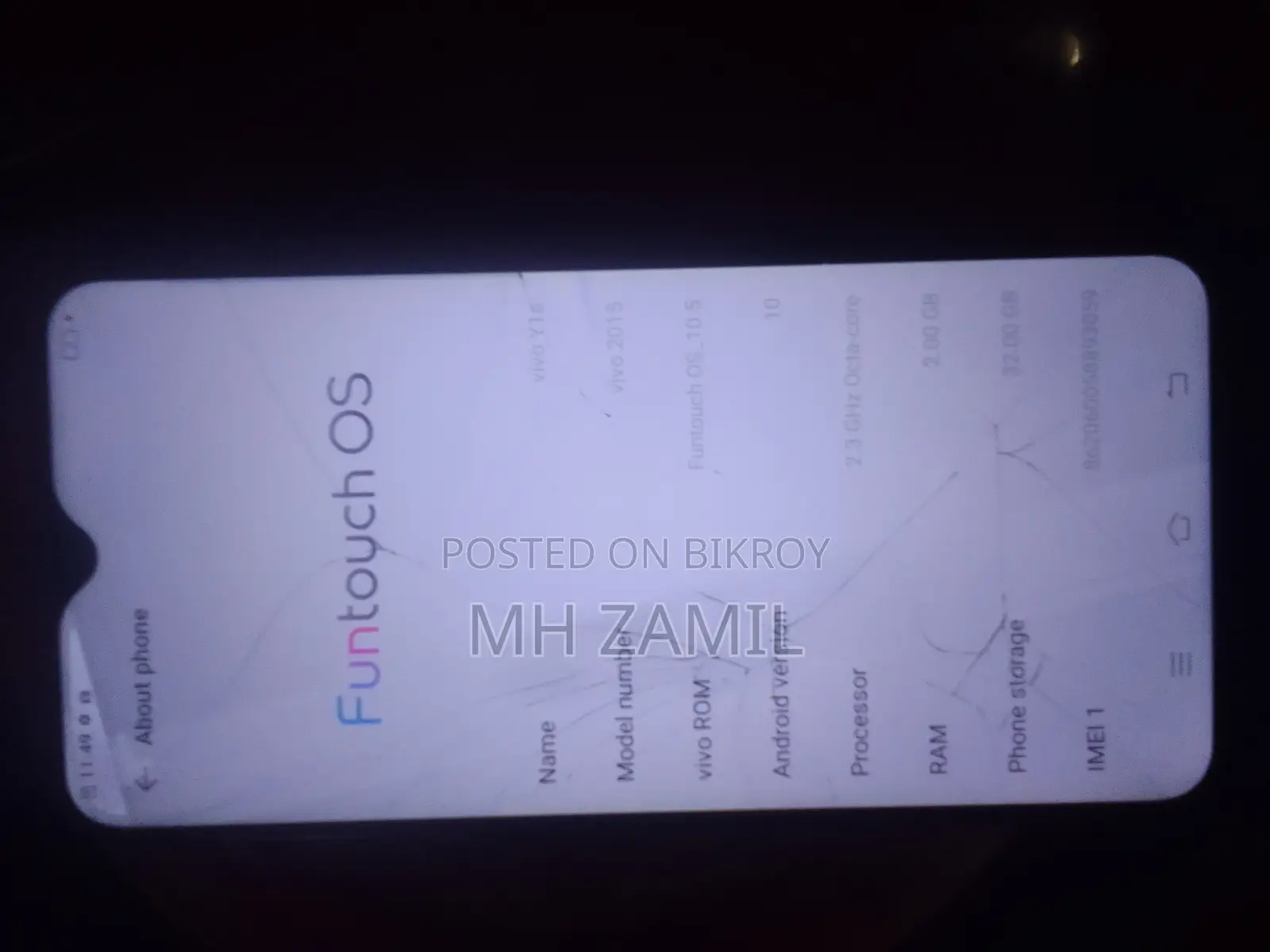 Vivo Y1s 32 GB Black