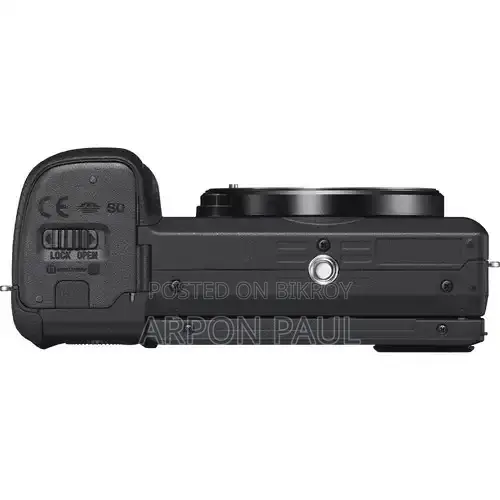 Sony Alpha A6400 মিররলেস ডিজিটাল ক্যামেরা (শুধুমাত্র বডি)
