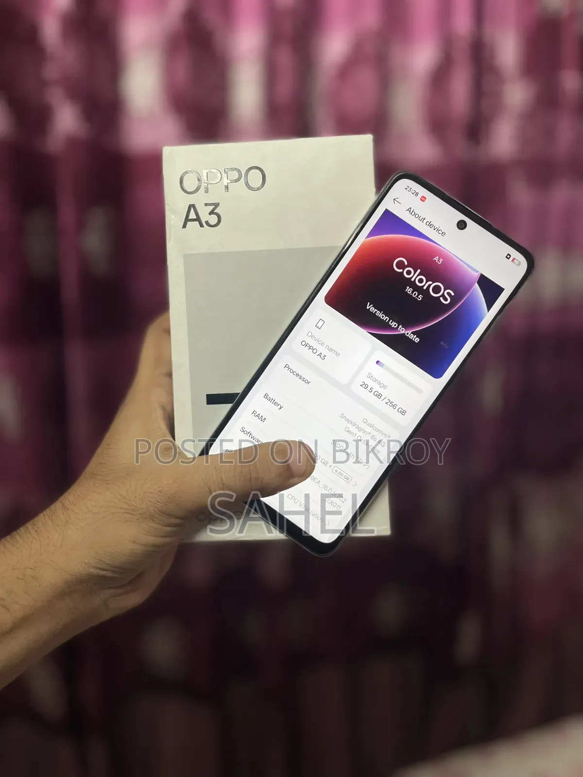 Oppo A3 256 GB White