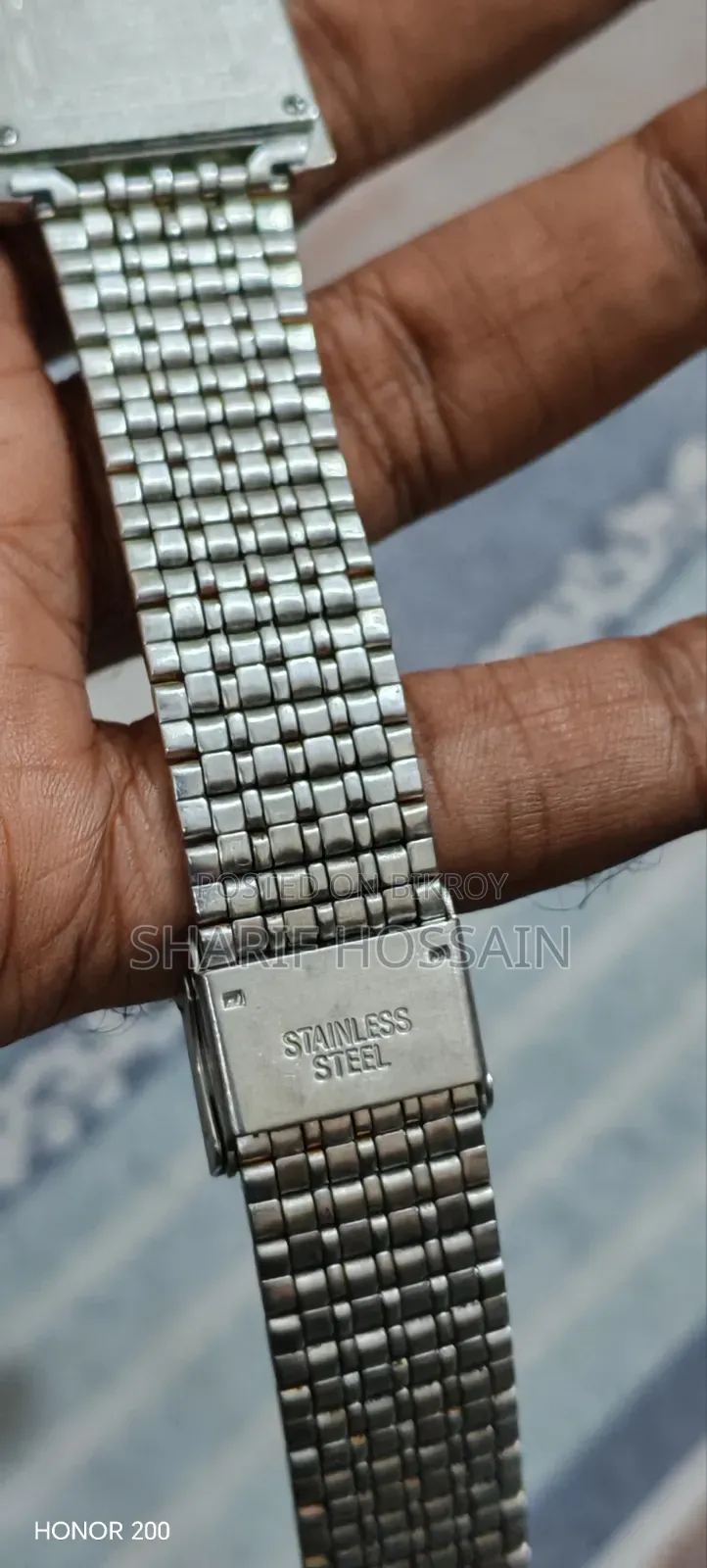 Laurine Vintage Rectangle Watch With Japanese Seiko-epson Movement