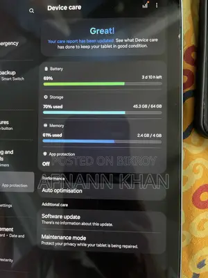 Samsung Galaxy Tab S6 Lite 64 GB Blue