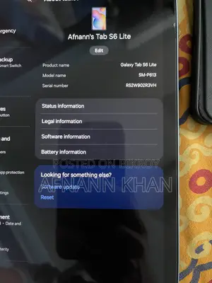 Samsung Galaxy Tab S6 Lite 64 GB Blue