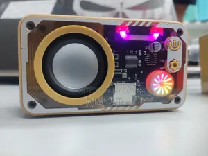 Xtra V1 Mech Small Steel Gun Bluetooth Speaker (Rgb Light)
