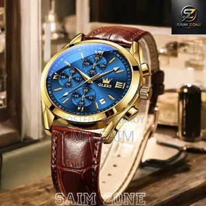 Olevs 5610 New Luxury Fashion Glass Quartz Analog Watch-water Resistan