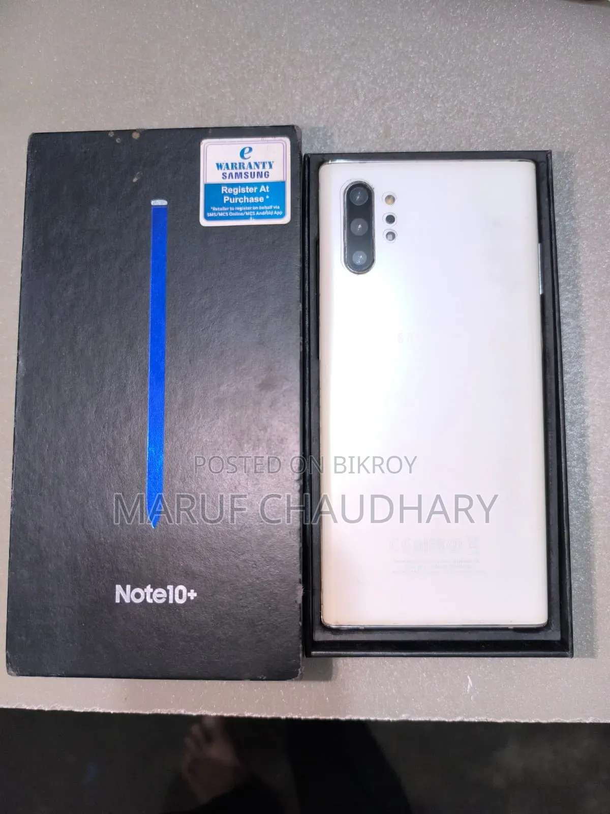 Samsung Galaxy Note 10 Plus 256 GB White