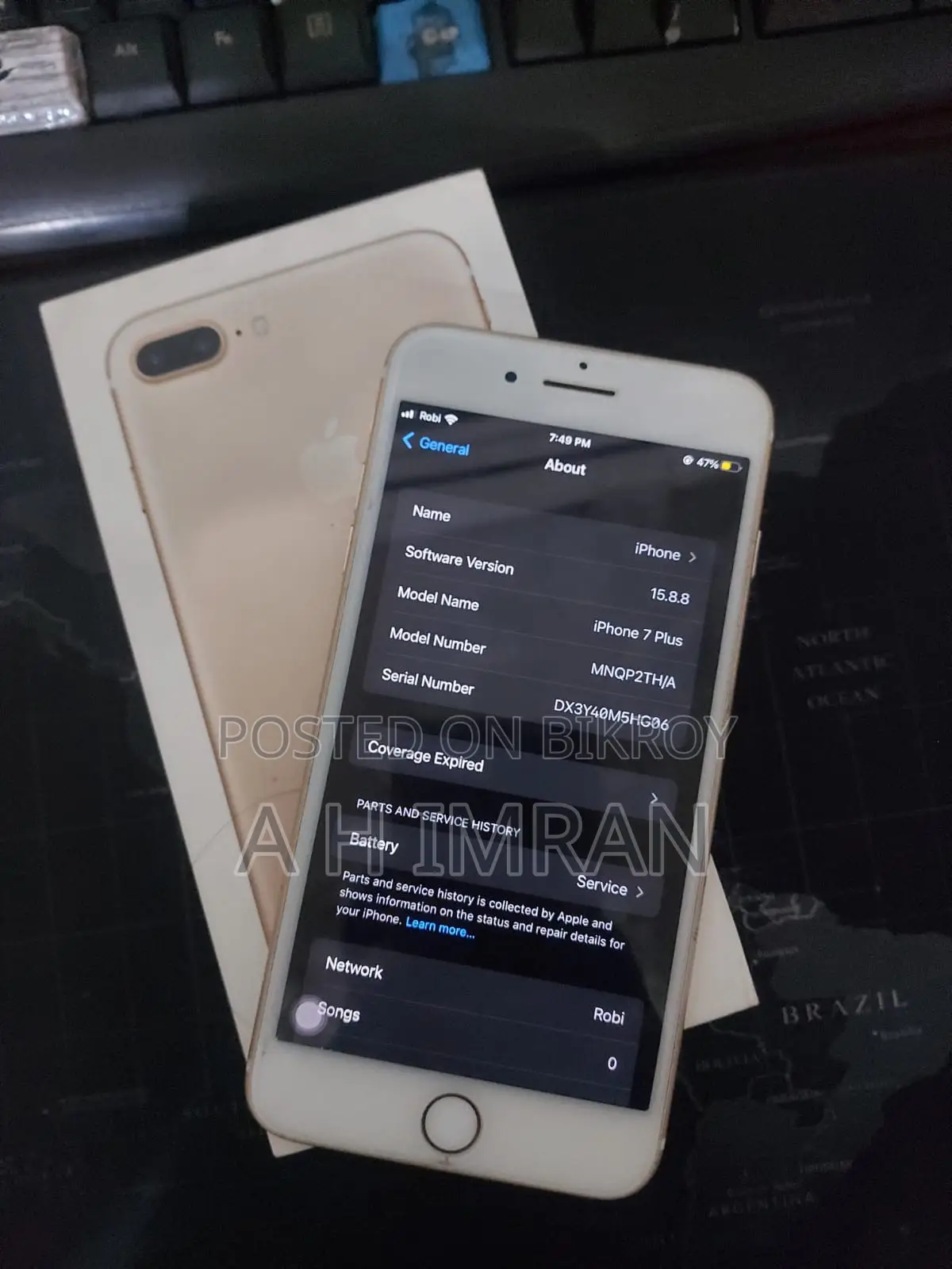 Apple iPhone 7 Plus 32 GB Gold