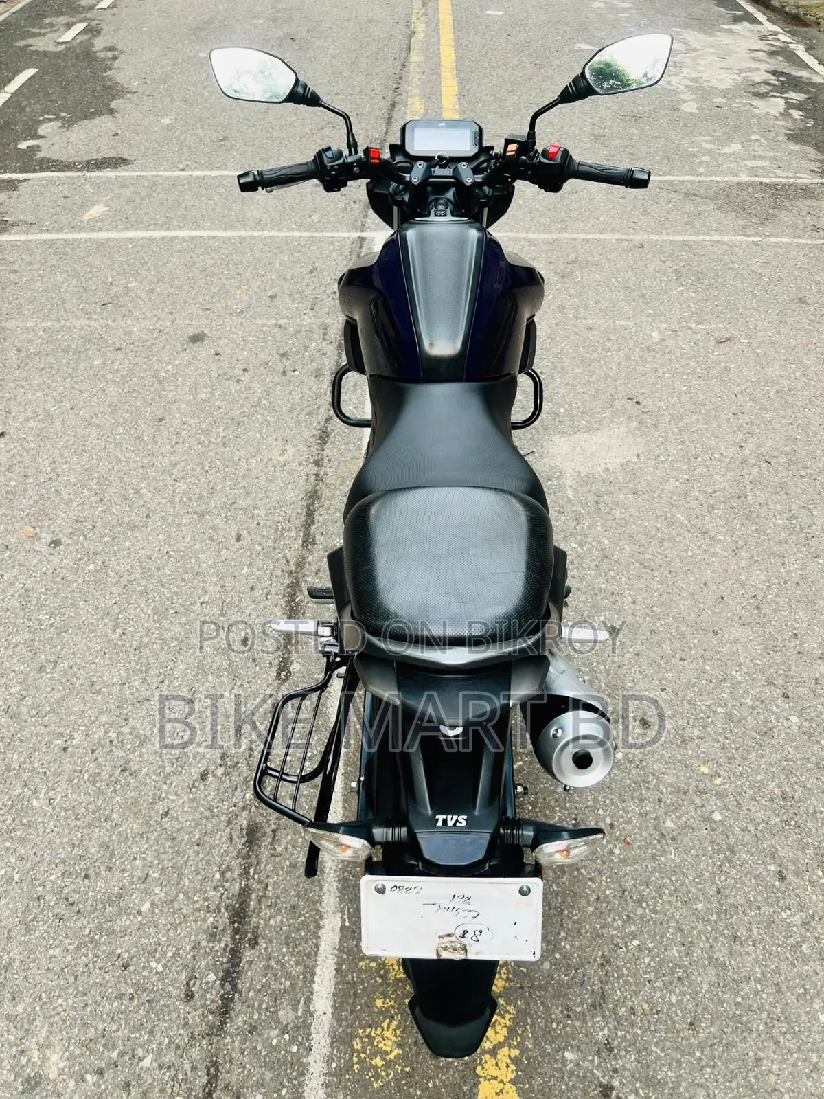 টিভিএস রাইডার ১২৫ ২০২৩ ব্লু