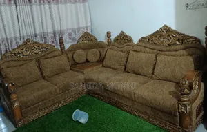 L-Shape Corner Sofa with Table for Urgent Sale