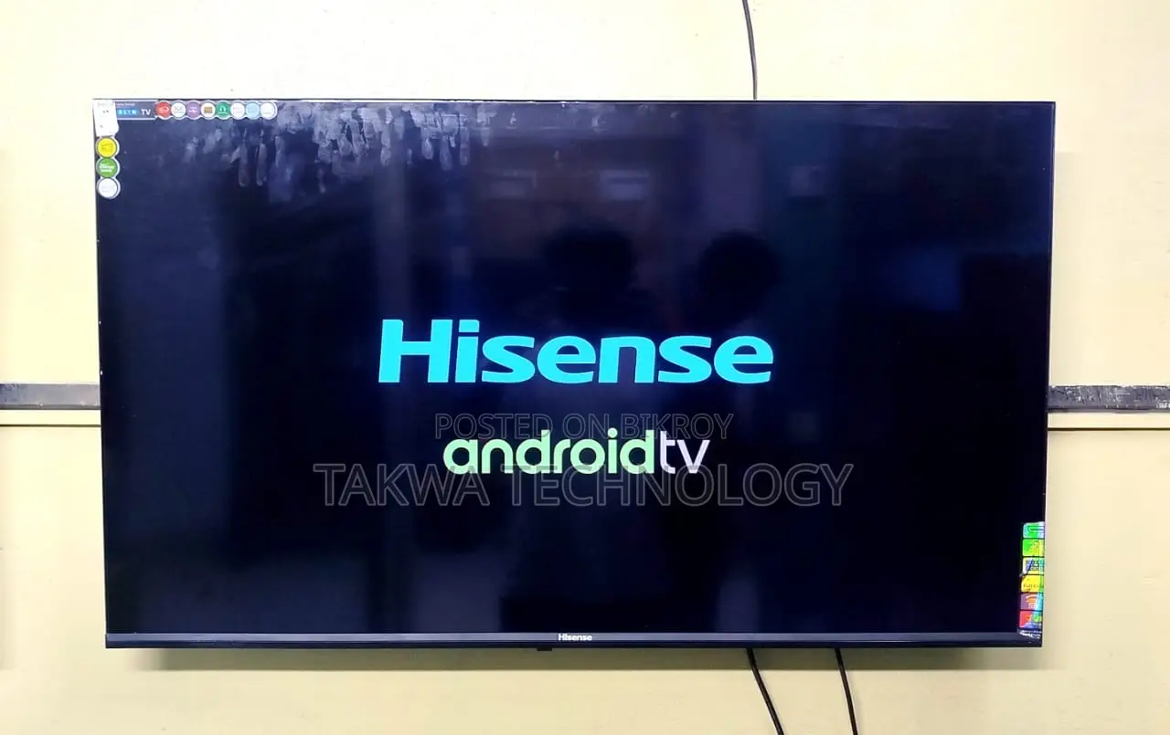 🔥Hisense 43"Inche Smart Framless Voice Control 4k Tv
