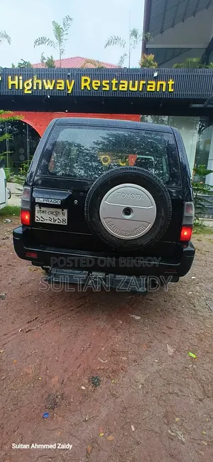 Toyota Land Cruiser Prado 1998 Black