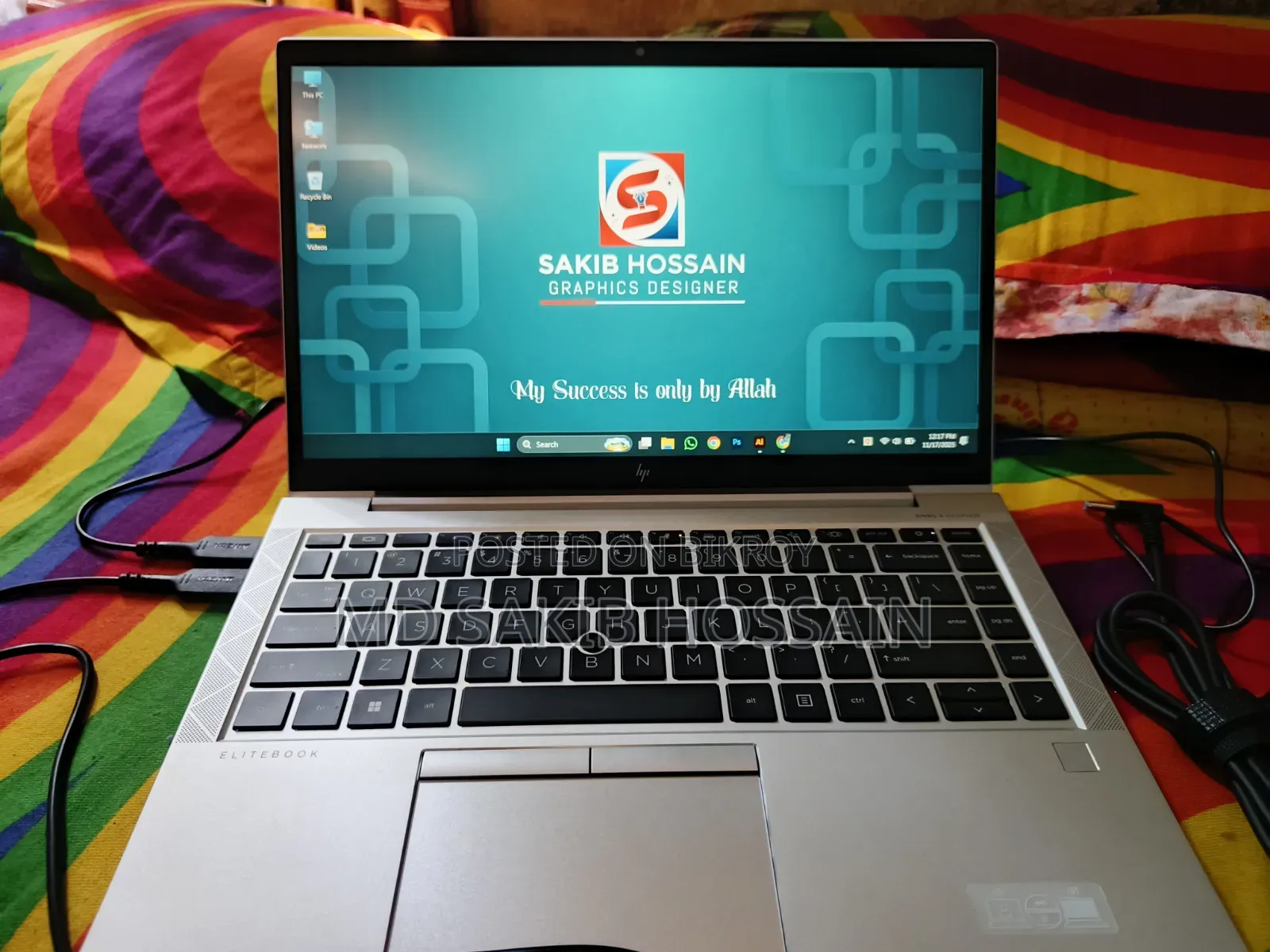 ল্যাপটপ HP EliteBook 845 G8 16GB AMD Ryzen 5 SSD 512GB