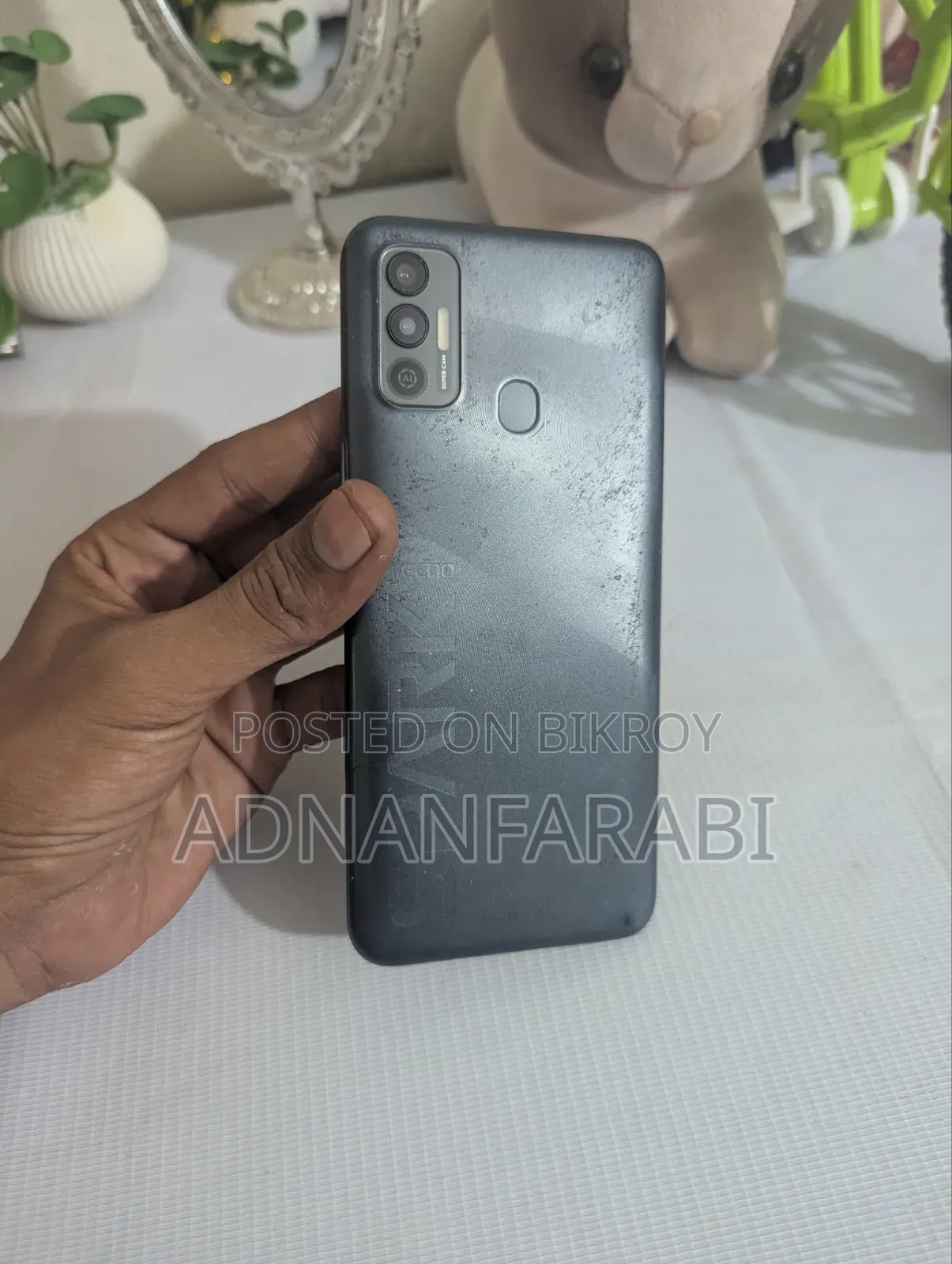 Tecno Spark 7 64 GB Gray