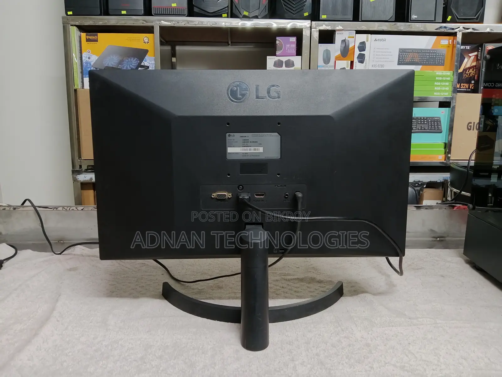 Lg 22mk600m 22'' Borderless Full Hd Ips Led Monitor