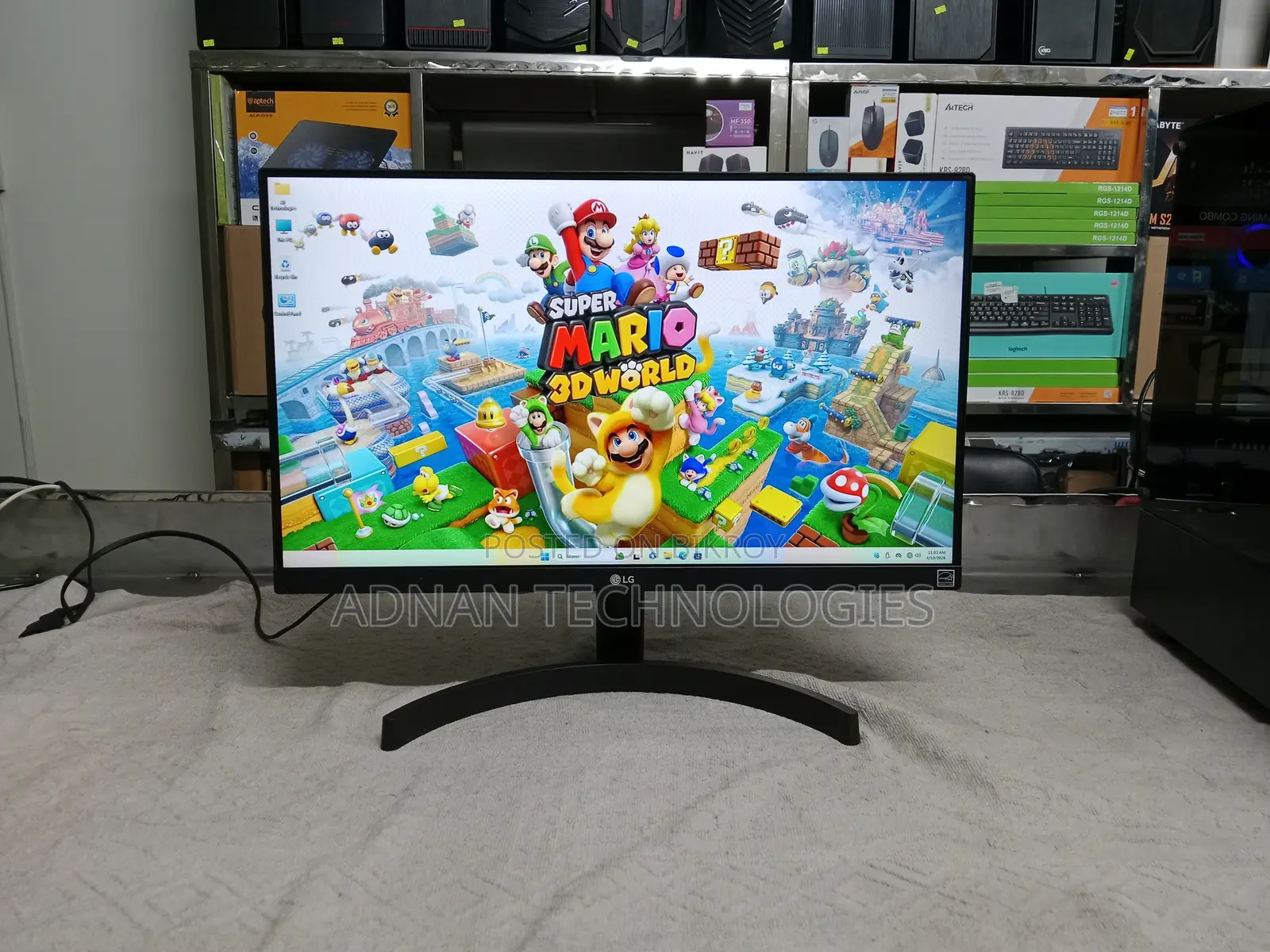 Lg 22mk600m 22'' Borderless Full Hd Ips Led Monitor
