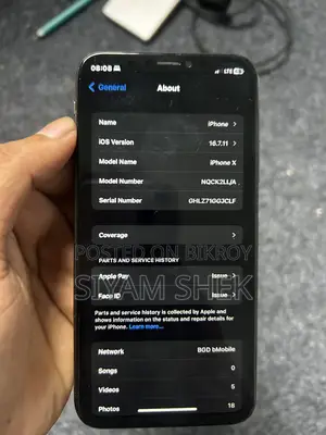Apple iPhone X 64 GB Bronze