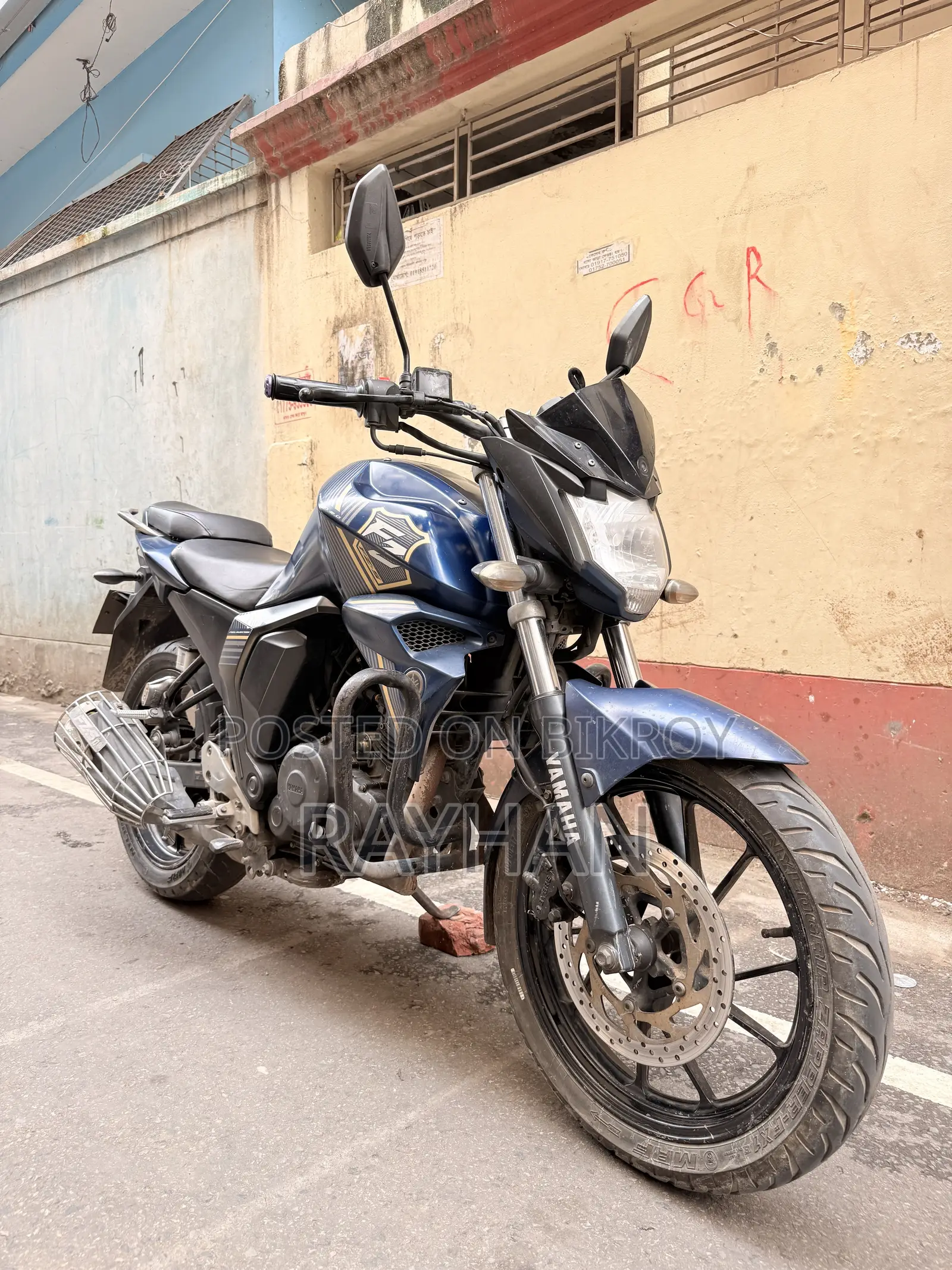 Yamaha FZ 2018 Blue