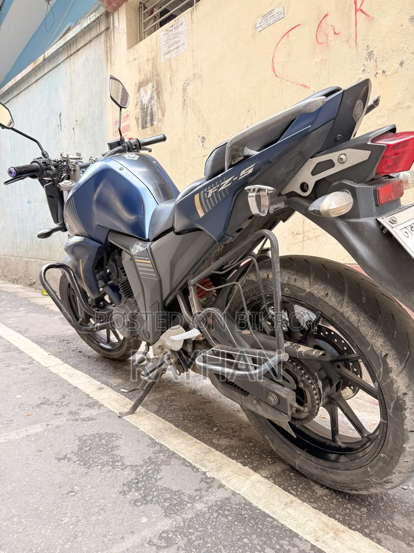 Yamaha FZ 2018 Blue
