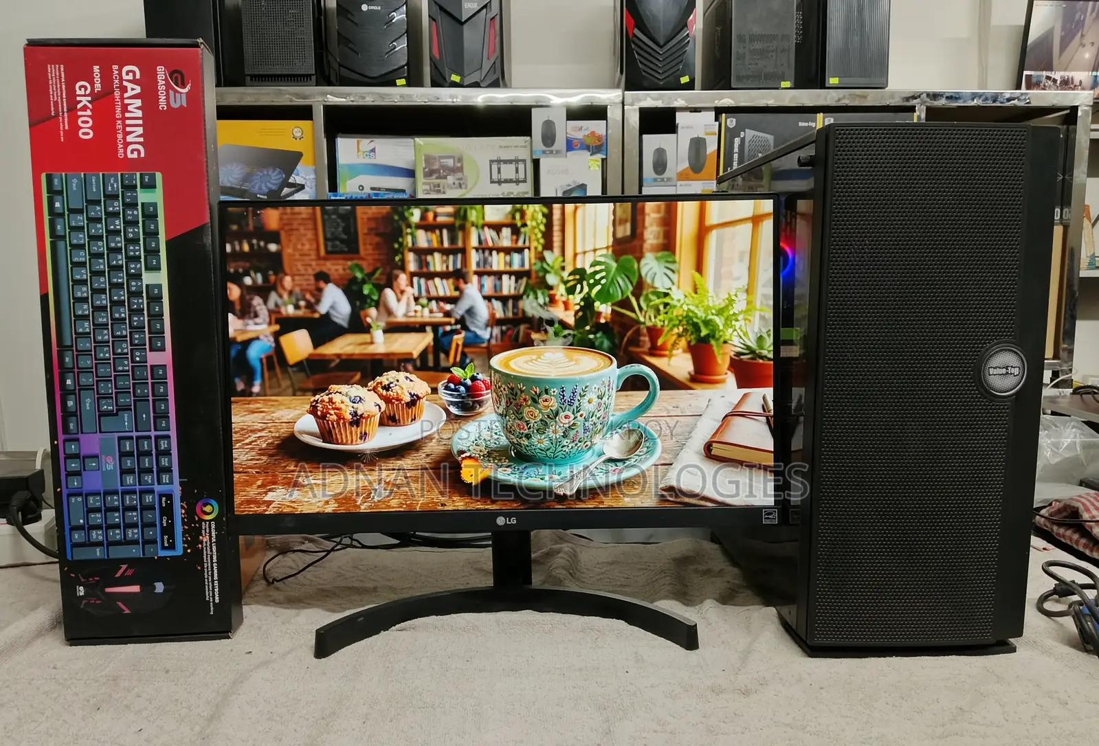 Desktop Computer 4GB AMD Ryzen 5 SSD 128GB