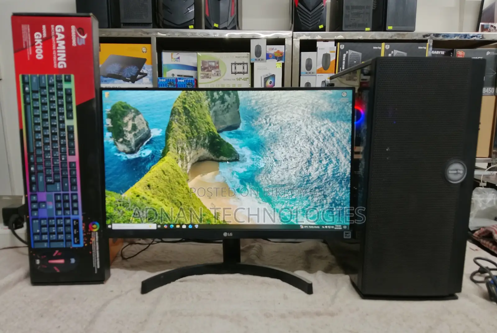 Desktop Computer 4GB AMD Ryzen 5 SSD 128GB