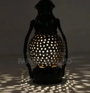 Handicraft Coconutsell Wooden Full Handmade Traditional Harikan Lamp