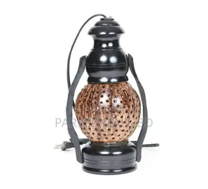 Handicraft Coconutsell Wooden Full Handmade Traditional Harikan Lamp