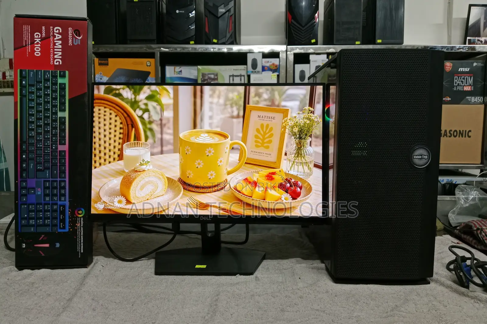 Desktop Computer 4GB AMD Ryzen 5 SSD 128GB