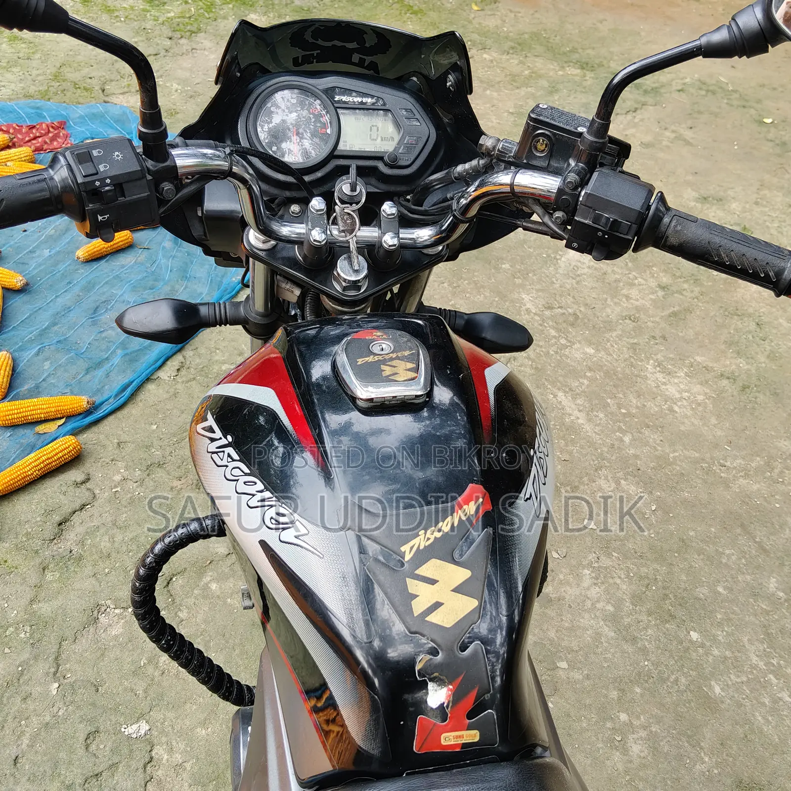 Bajaj Discover 125 2019 Red