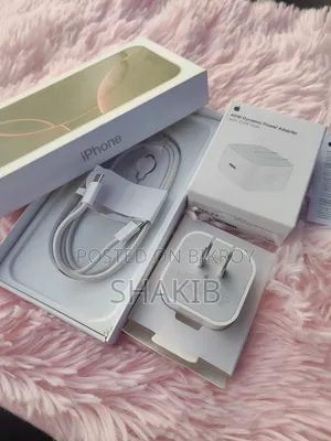 Apple 40w Original Adapter iPhone 16 Pro Max Box Pulled Cable