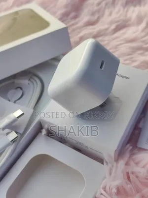 Apple 40w Original Adapter iPhone 16 Pro Max Box Pulled Cable