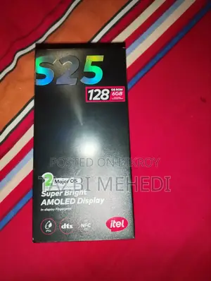 আইটেল এস২৫ ১২৮ জিবি হোয়াইট