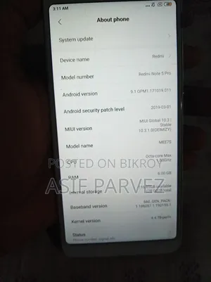 Xiaomi Redmi Note 5 Pro 64 GB Gold