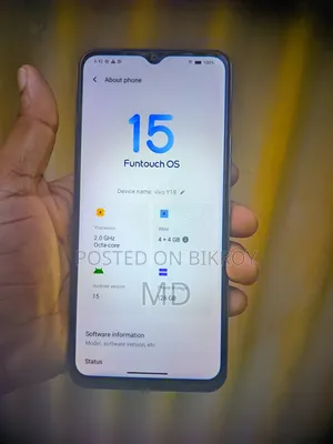 New Vivo Y18 128 GB Blue
