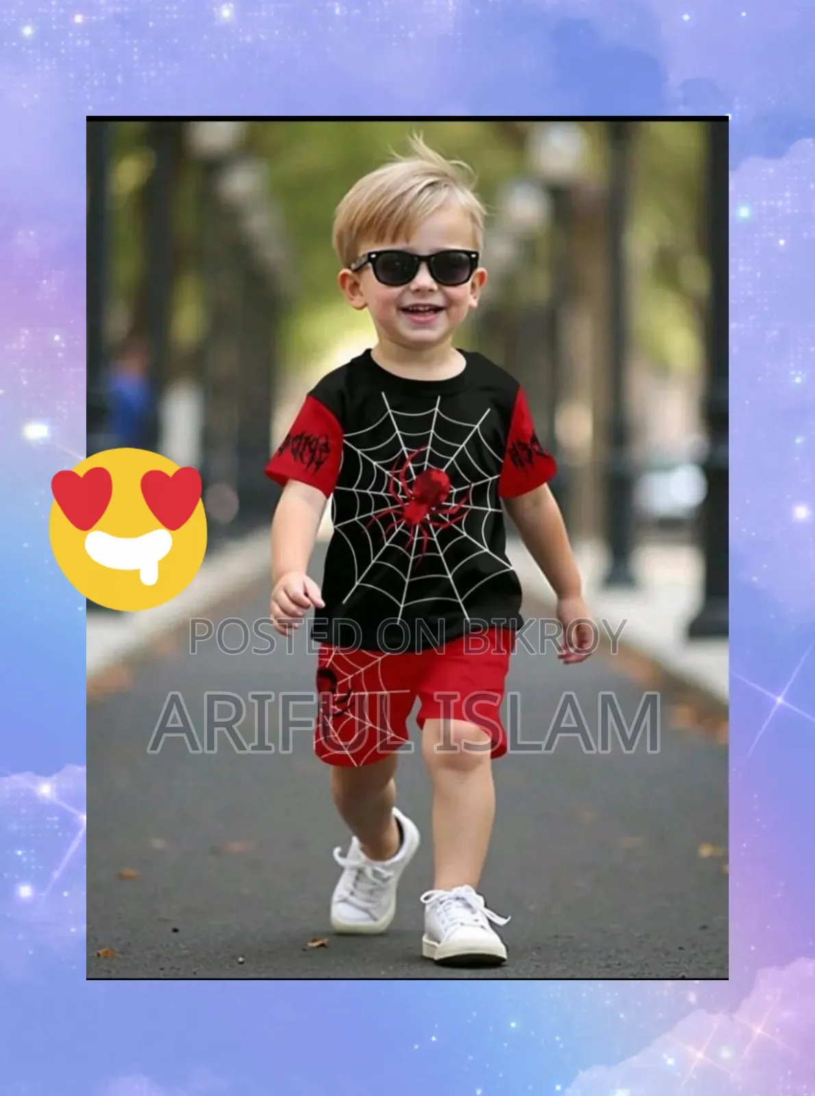T-shirt and pants for little ones