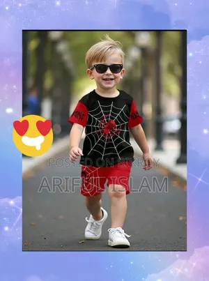 T-shirt and pants for little ones