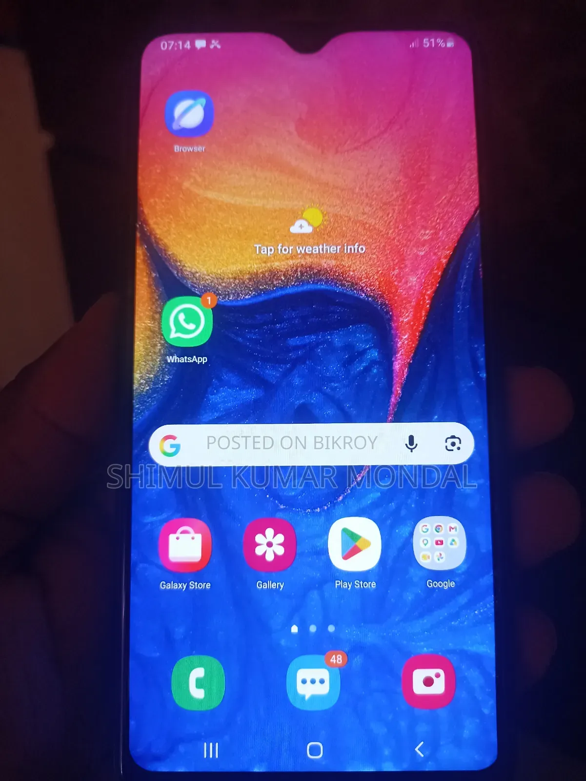 Samsung Galaxy A10 32 GB Blue