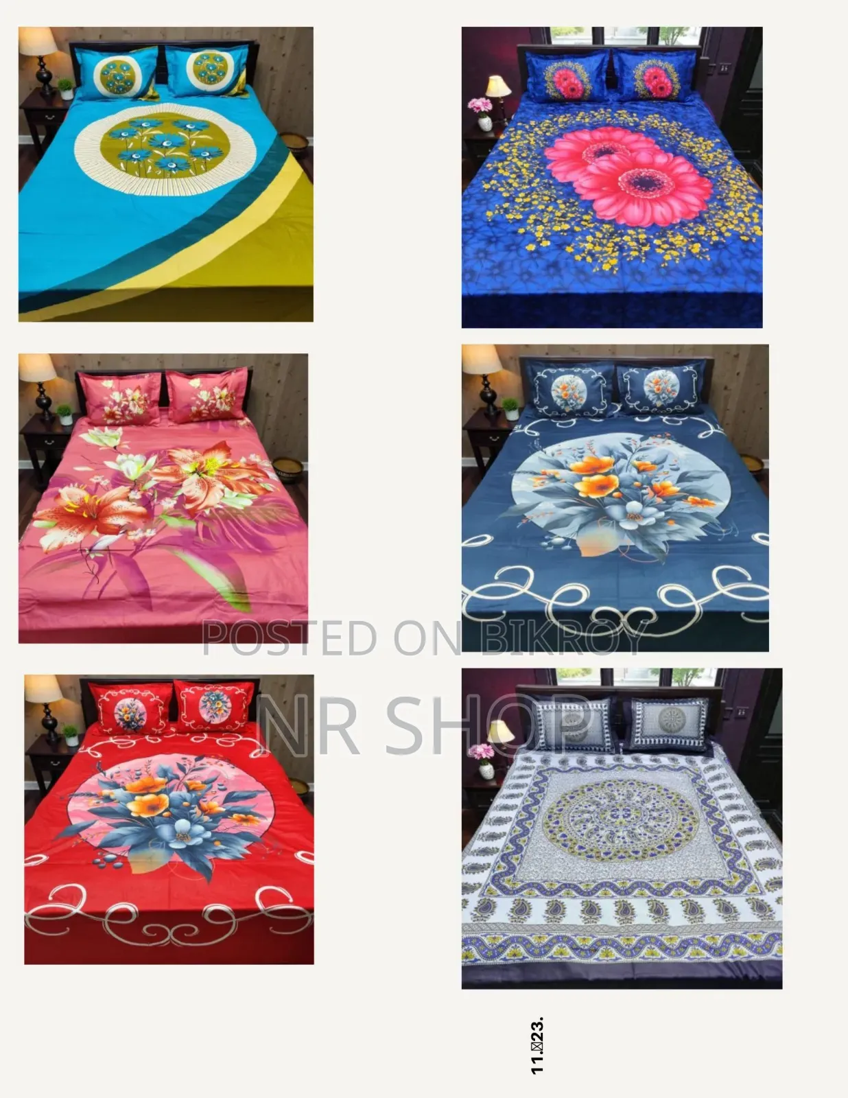 Panel Cotton Bed-sheet -1
