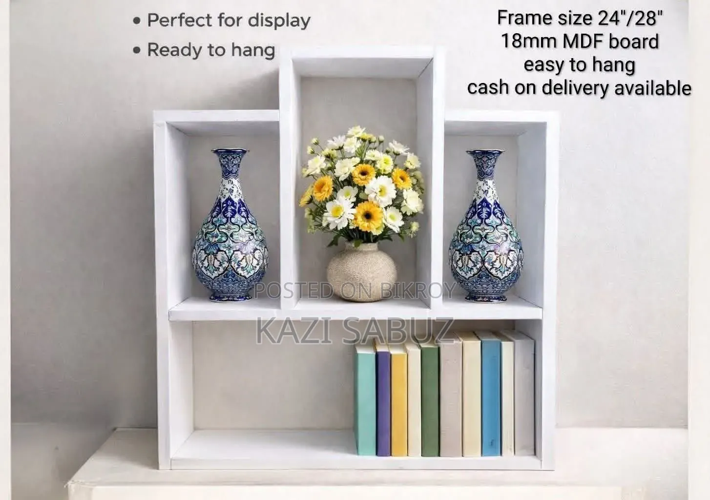 Wall Bookshelf