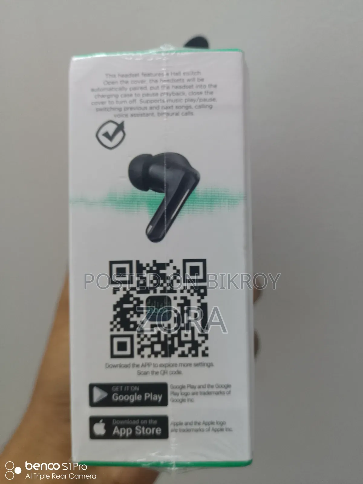 একেবারে ইনটেক Hoco Eq34 Plus (Anc+Enc) ইয়ারবাডস!
