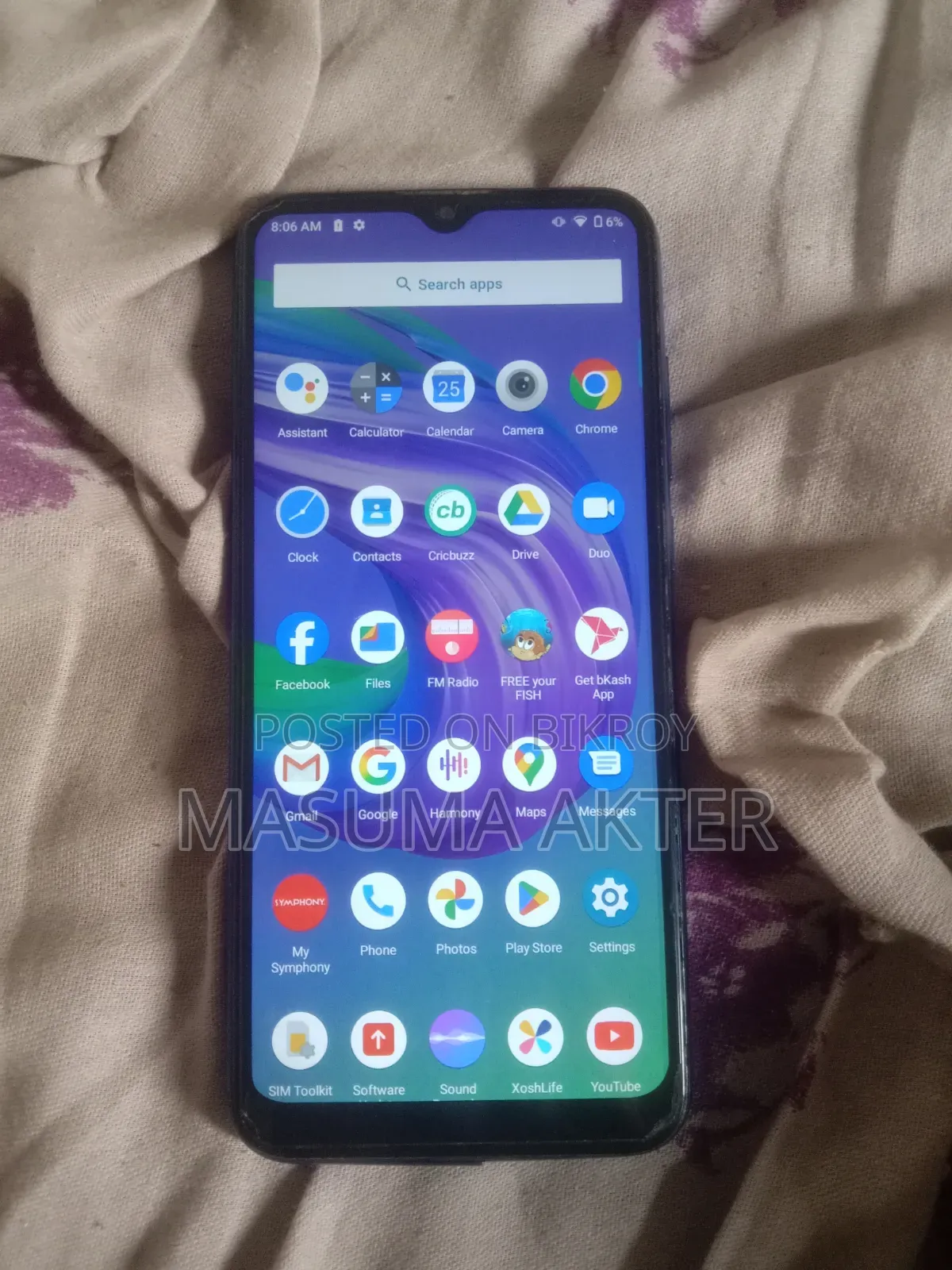 Symphony Z30 32 GB Blue