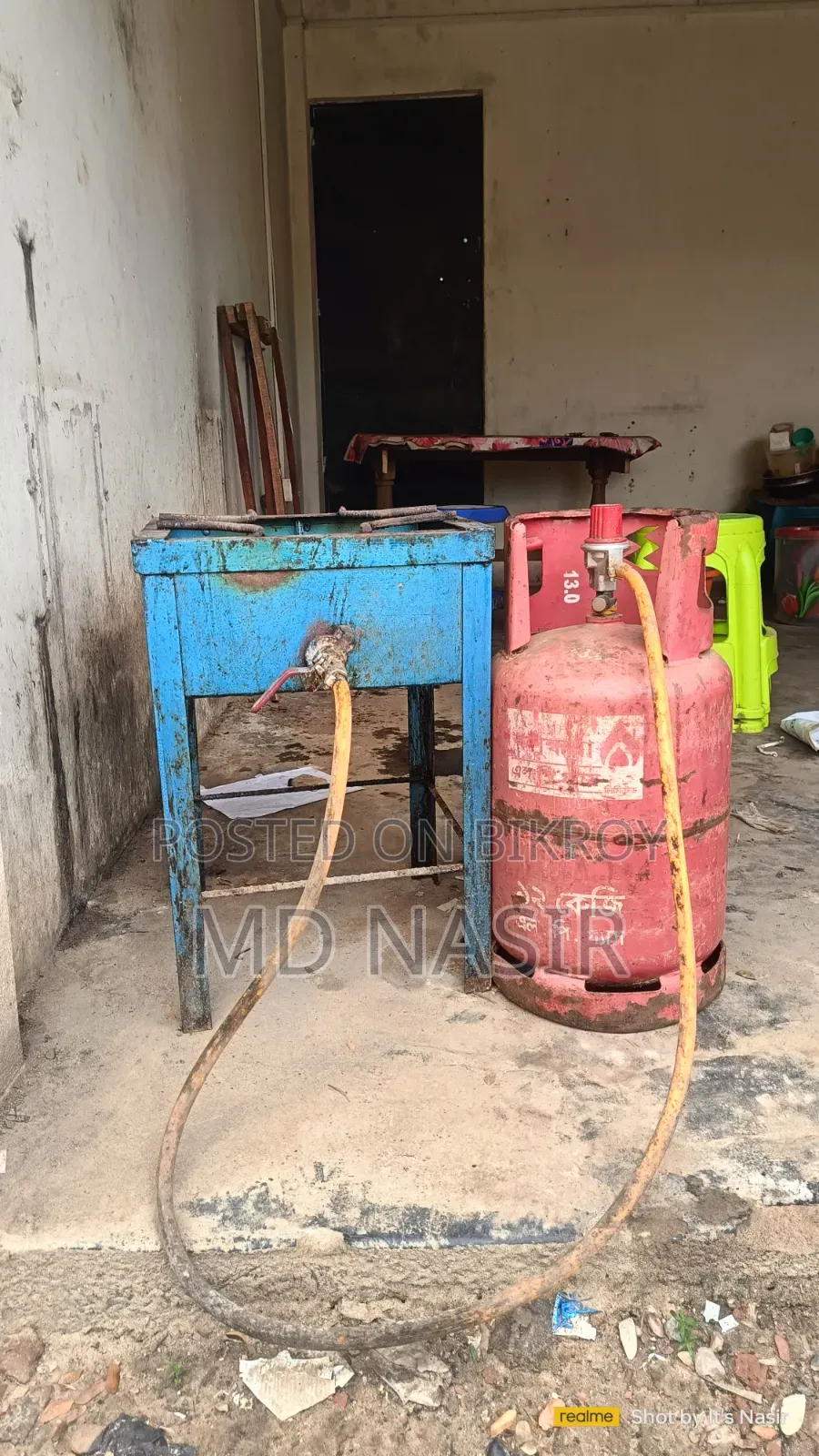 কমার্শিয়াল গ্যাস বার্নার ও সিলিন্ডার বিক্রয় – ভালো অবস্থায়