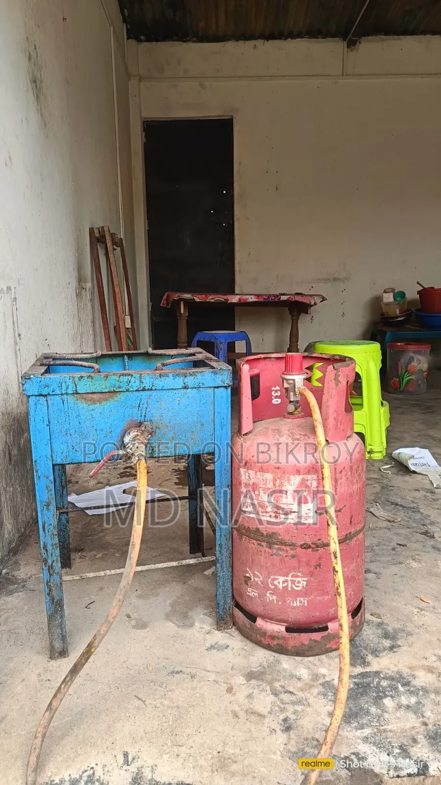 কমার্শিয়াল গ্যাস বার্নার ও সিলিন্ডার বিক্রয় – ভালো অবস্থায়