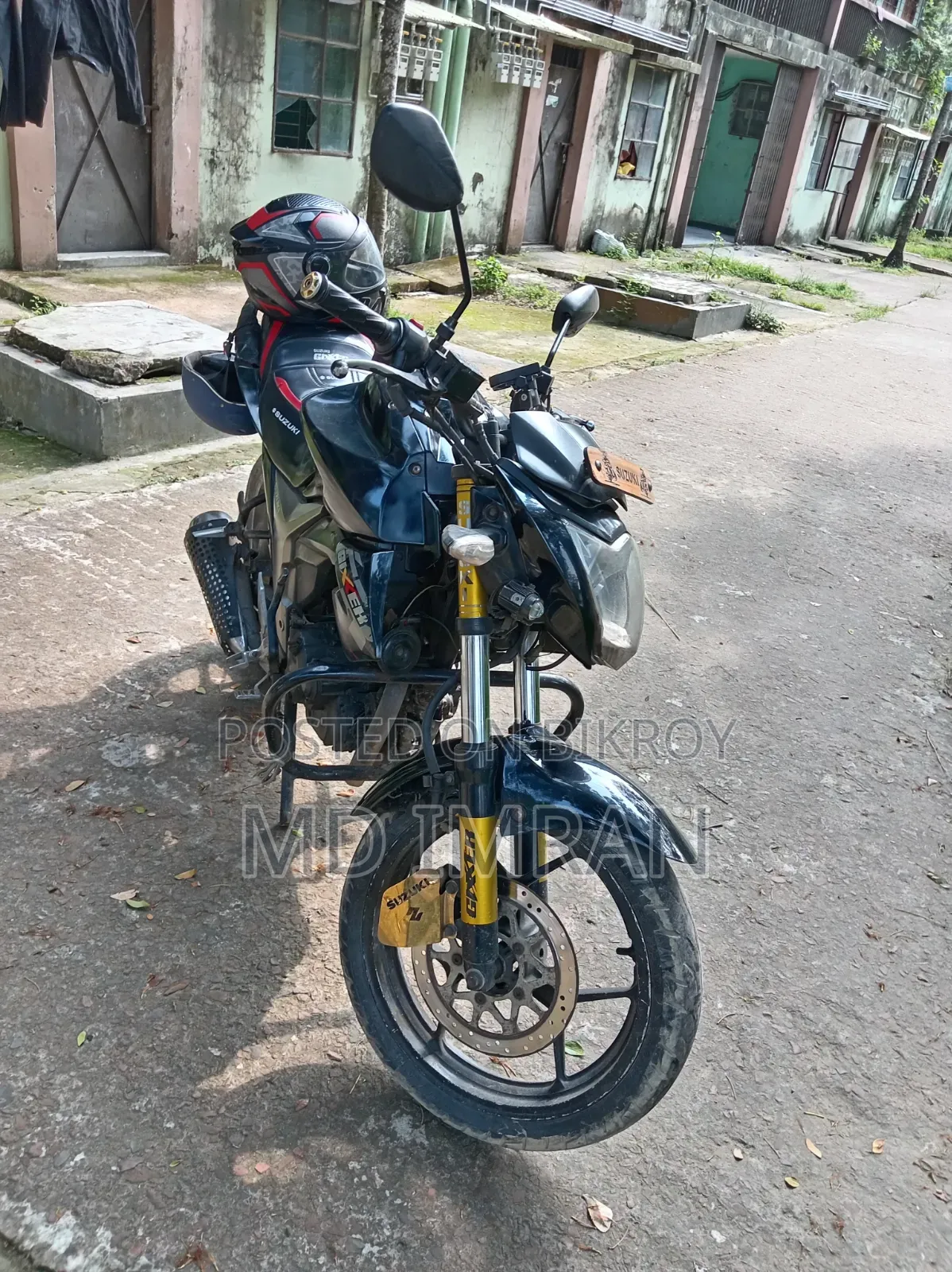 Suzuki Gixxer Monotone 2015 Black