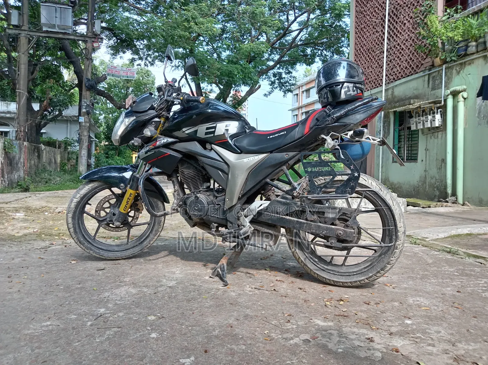Suzuki Gixxer Monotone 2015 Black